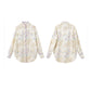 Embroidered Mulberry Silk Elegant Shirt