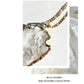 Natural White Crystal 18k gold plated adjustable  Necklace Big