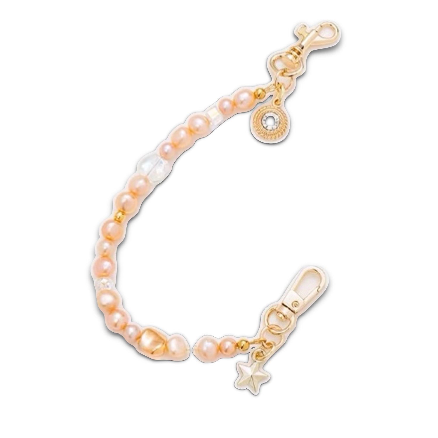 Luxe Natural Pear PinkPhone Case Chain Hand Carry