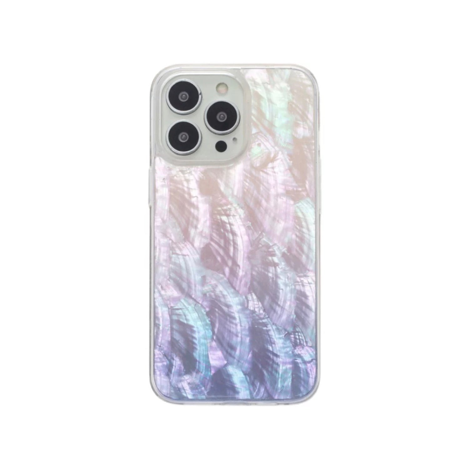 Iridescent Mother-of-Pearl Luxe Phone Case Purple