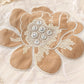 Embroidery Flower Collared Long Vest Top