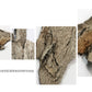 Natural Amethyst Bark Texture Bracelet
