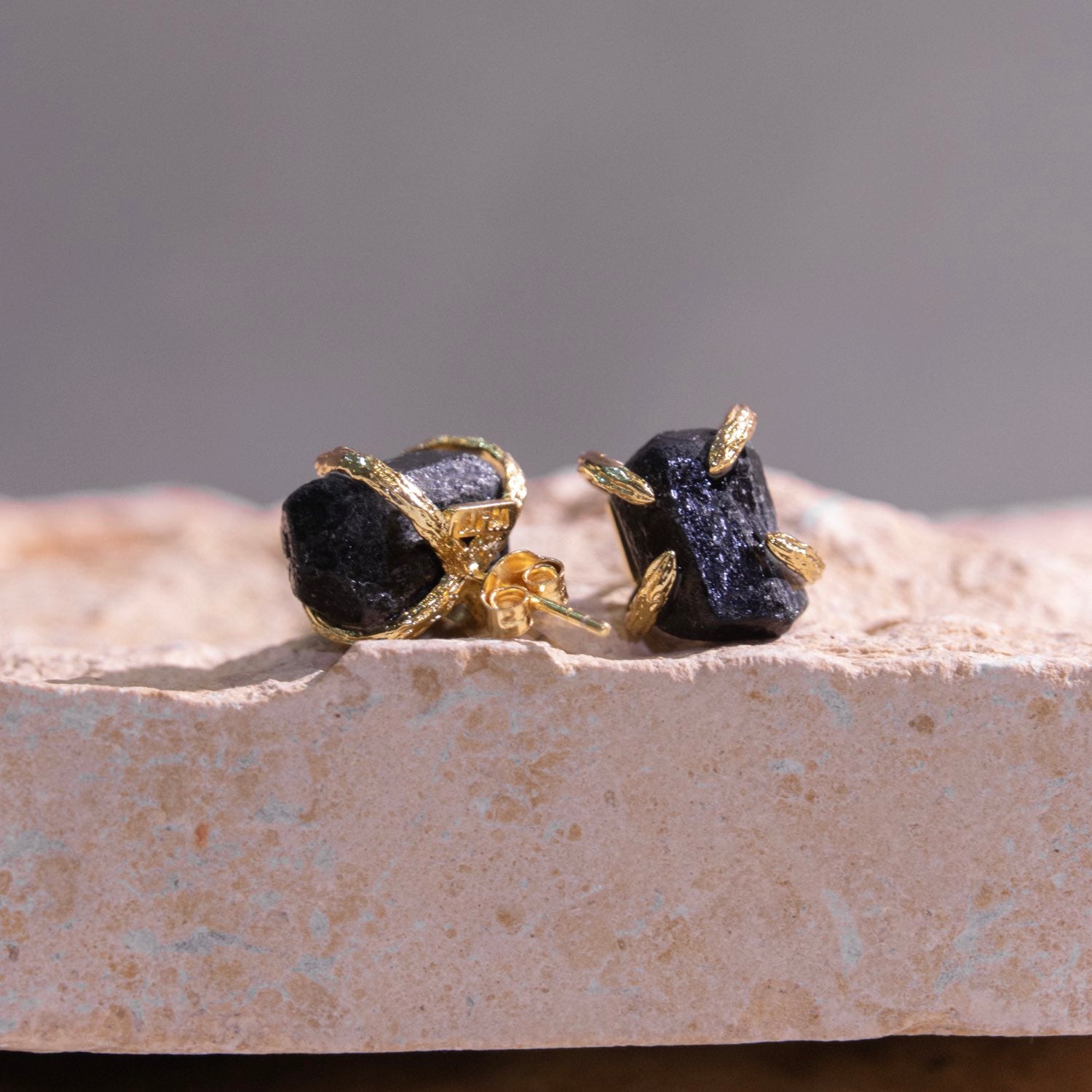 Obsidian Earrings