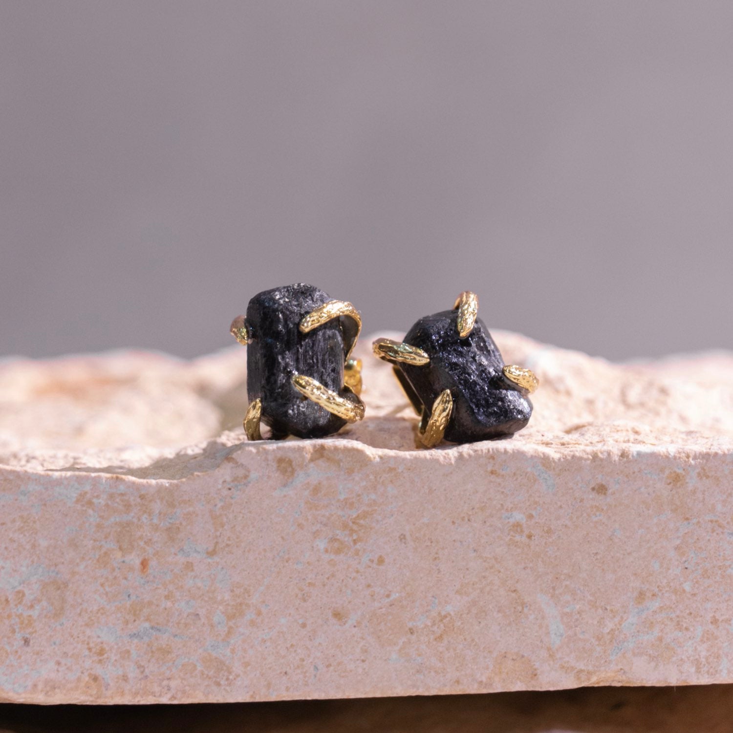 Obsidian Earrings