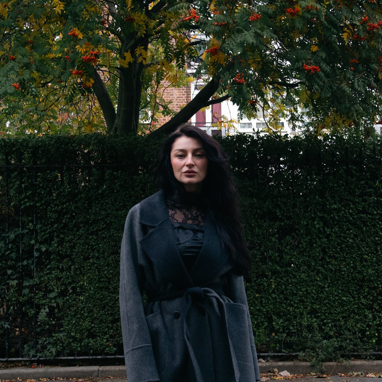 Galaxy Soft Wool Coat Grey