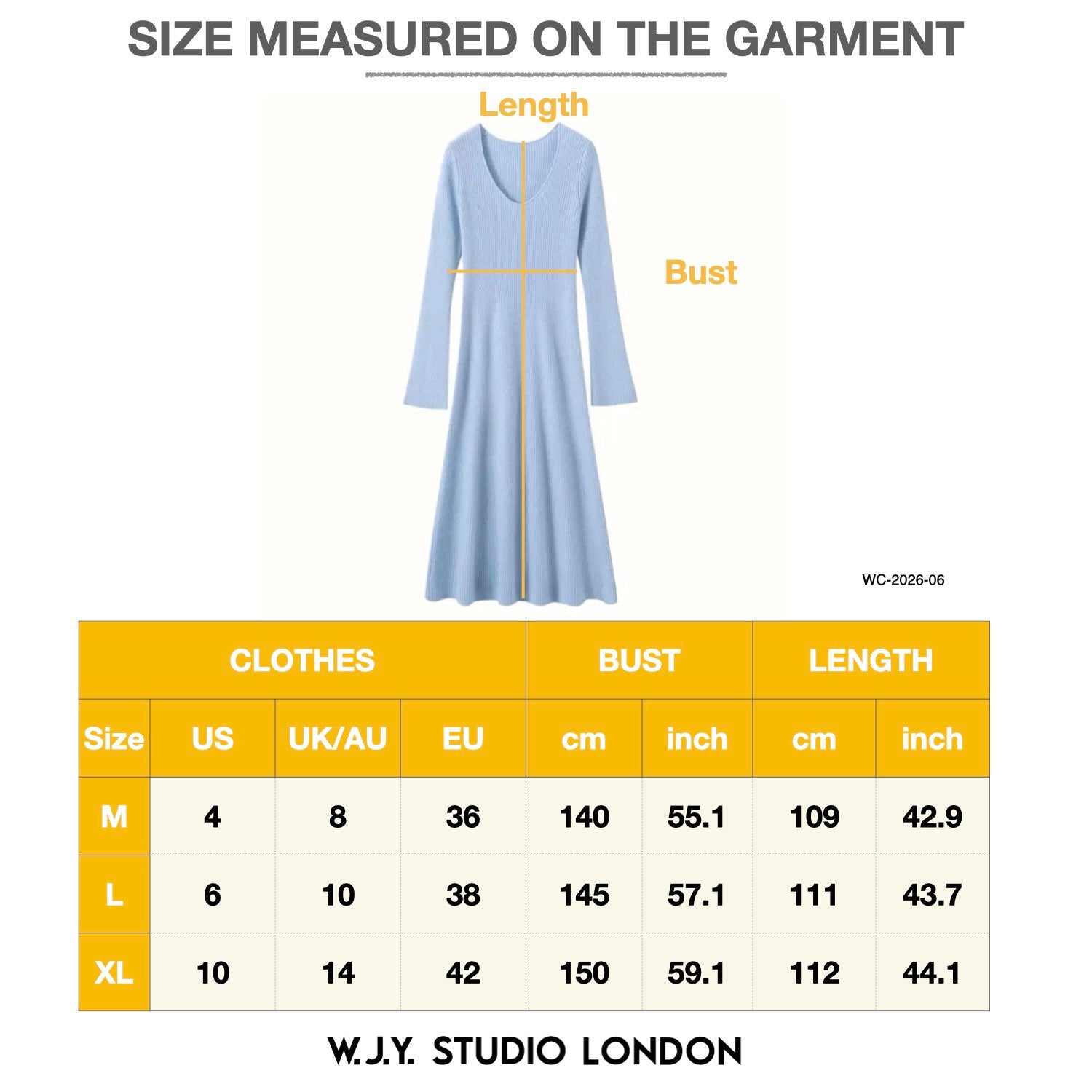 Cashmere Slim-fit Versatile Mid-length Skirt and Stretch Sweater Dress Lavender Blue