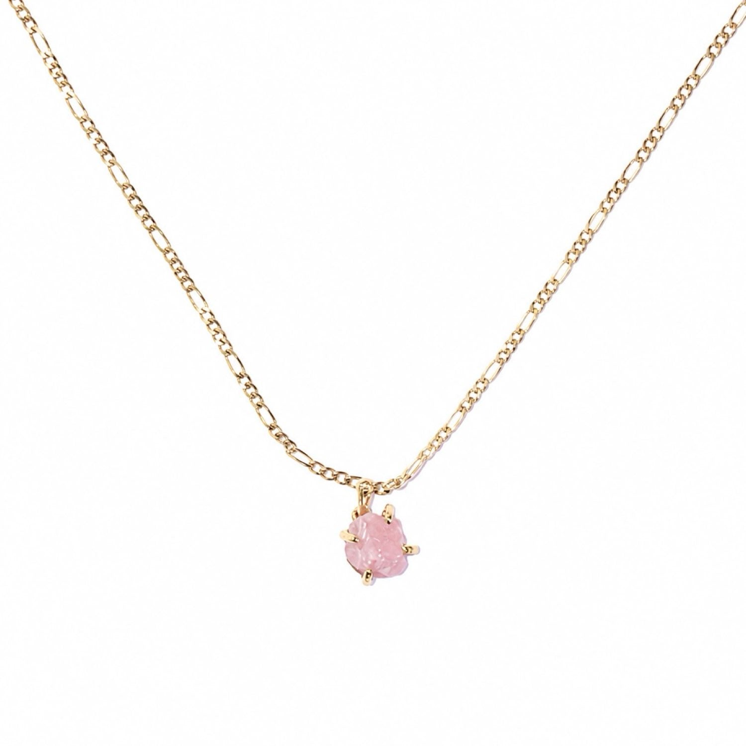 Elemental Birth Pink Opal Pendant Necklace