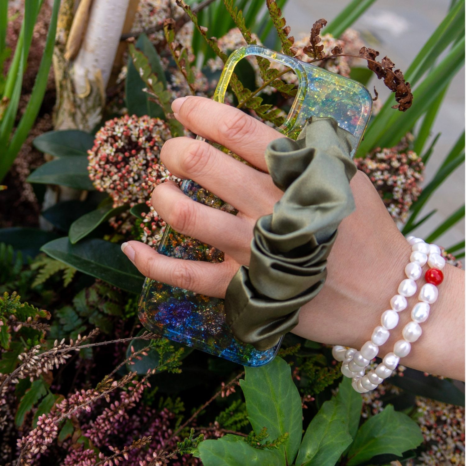 Luxe Silk Phone Case Claude Monet Water Lilies Flower