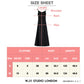 Slim-Fit Silk Long Black Dress