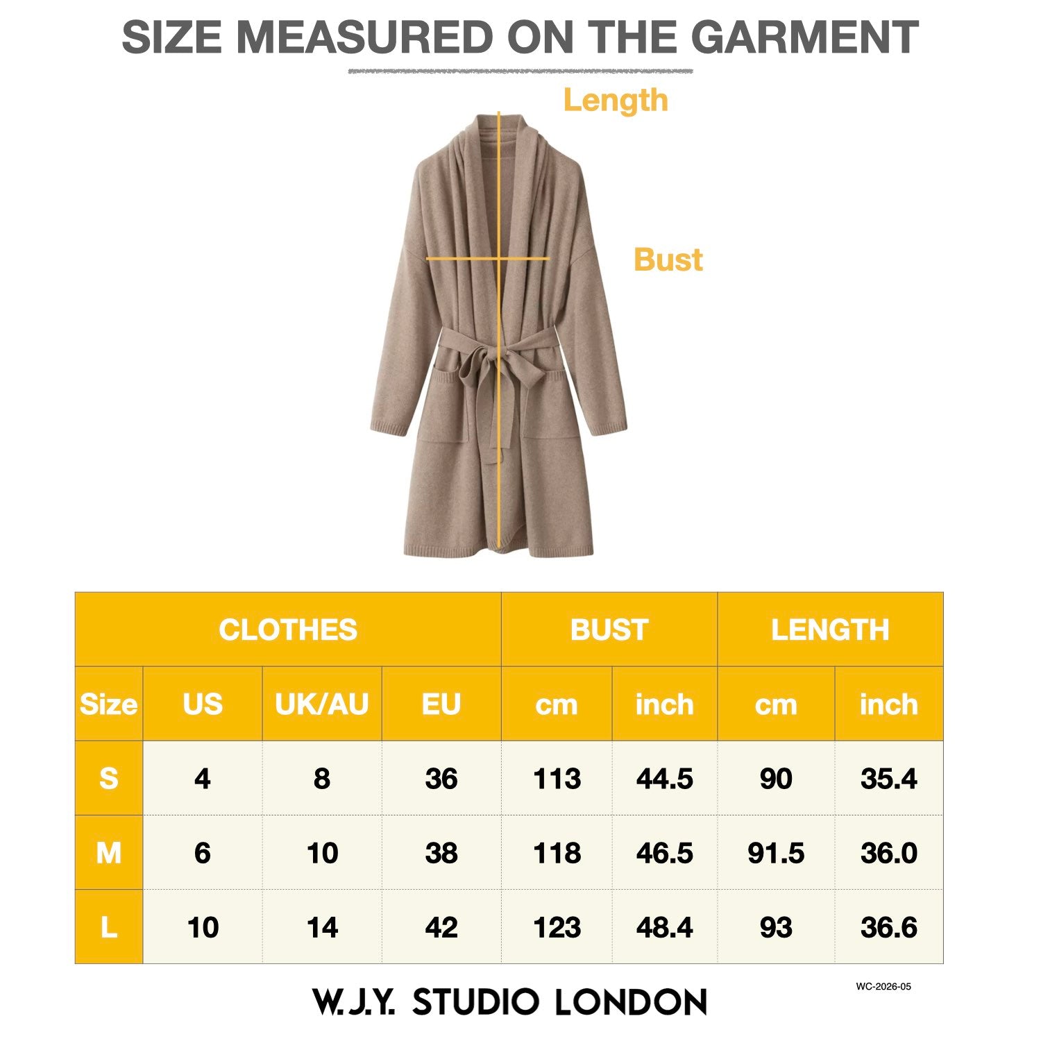 Cashmere Jacket Shawl Thickened Cardigan Sweater Cream Coat