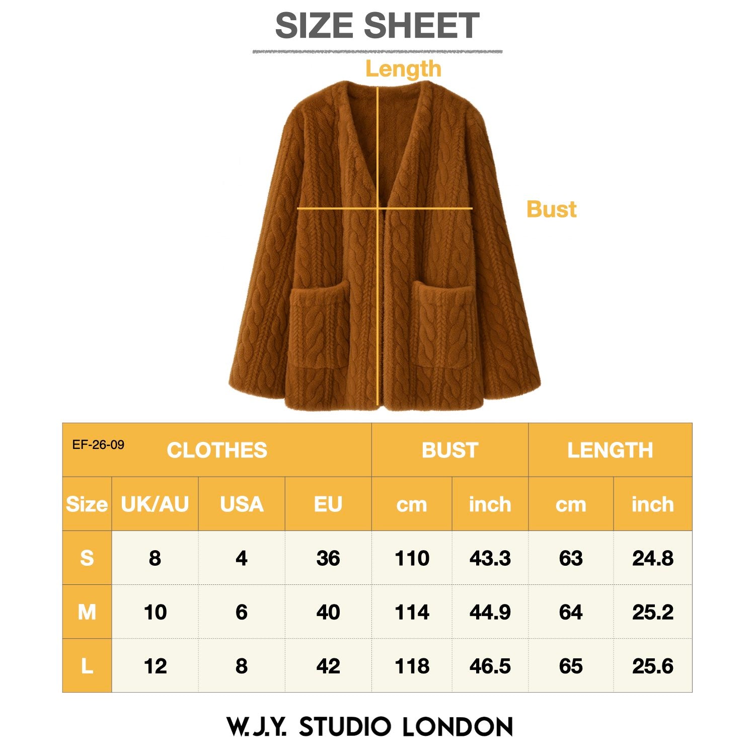 Galaxy Super Soft  Fur Brown Coat Jacket  Eco-friendly Fur