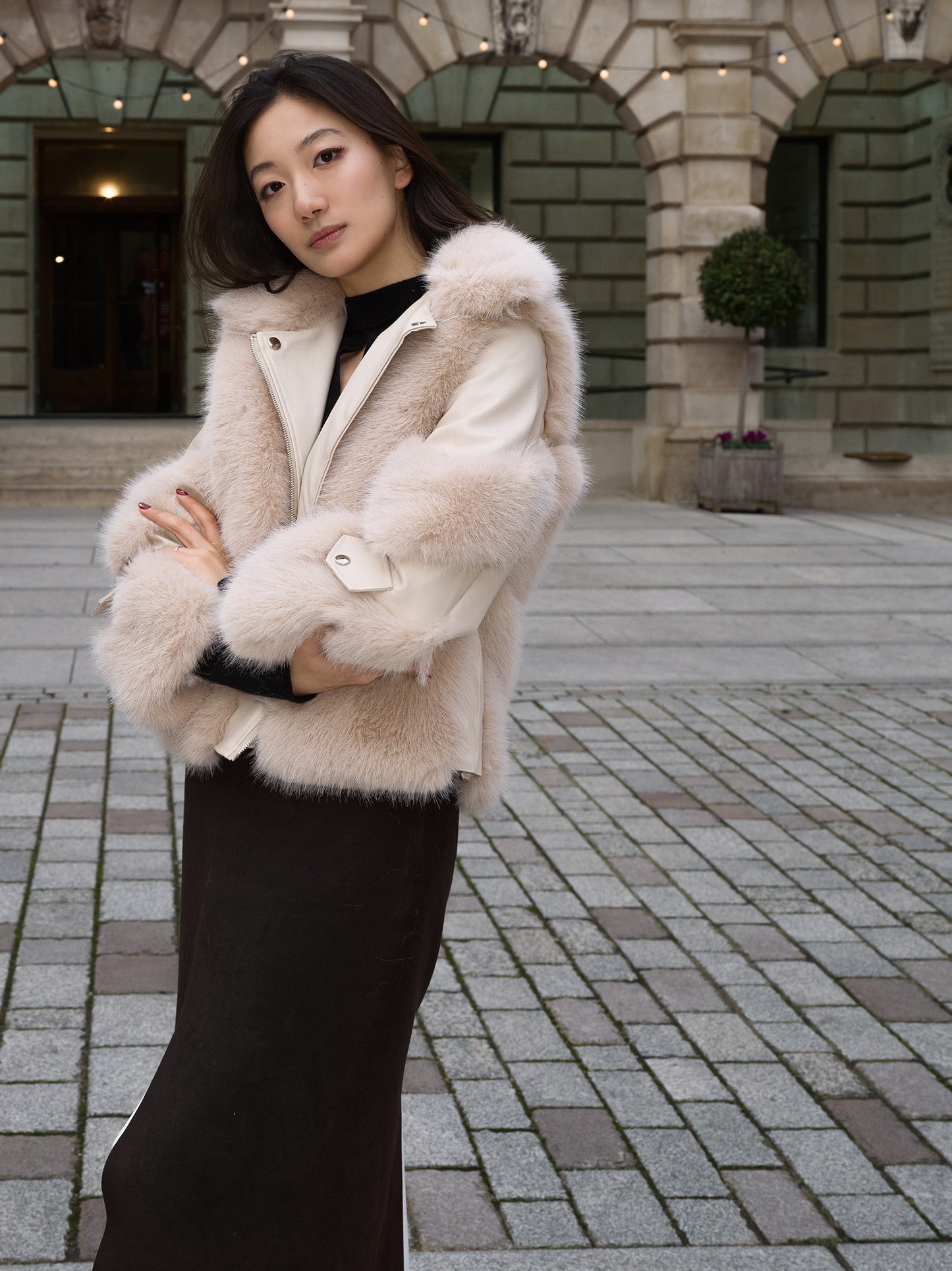 Beautifully Eco-friendly Fur Coat