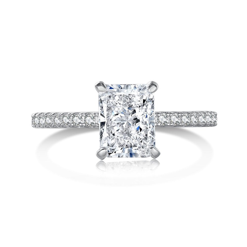 Brilliant Pink Diamond Snow Ring (F)