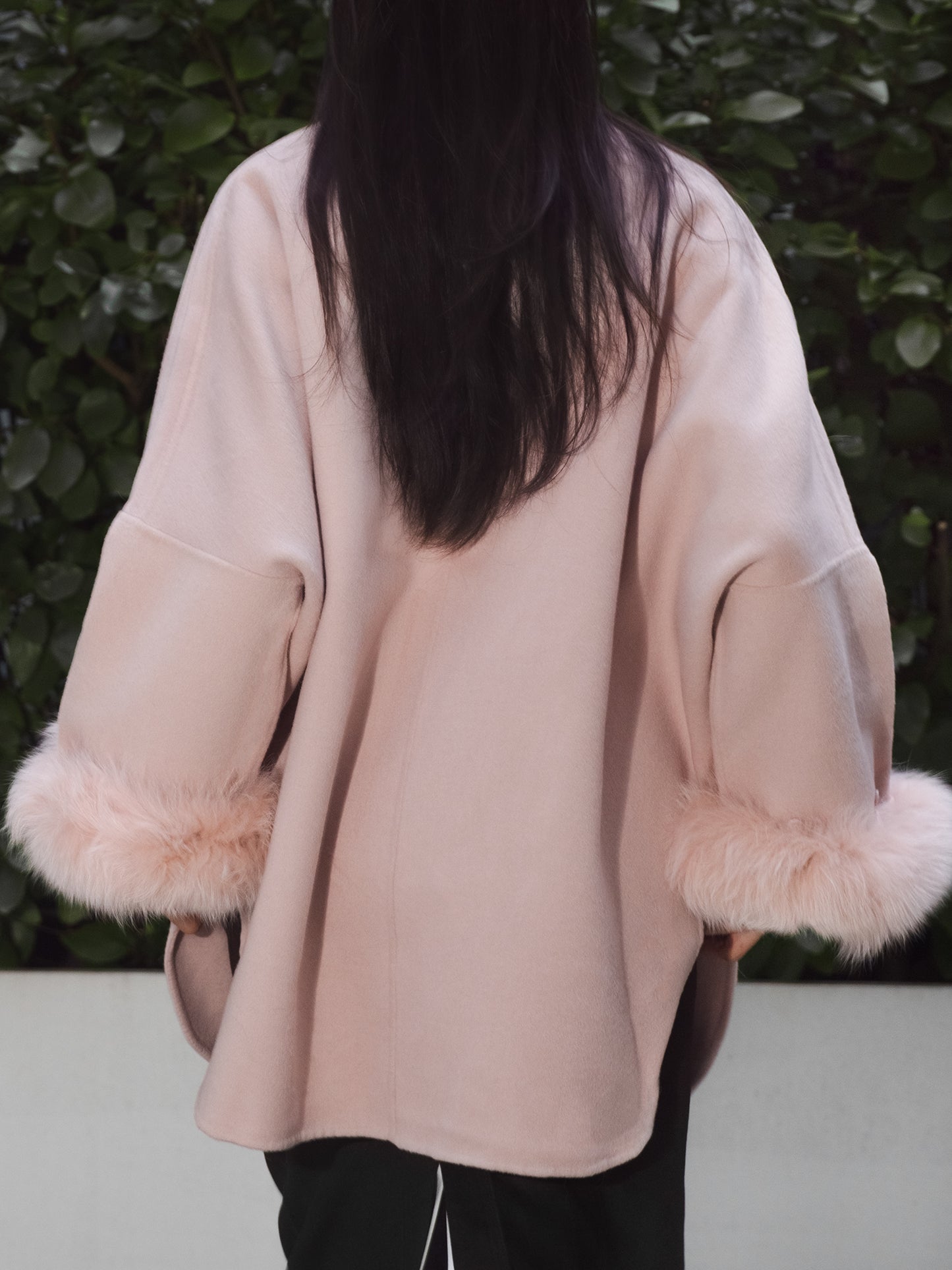 Beautiful Oversize Organic Wool Colored Top