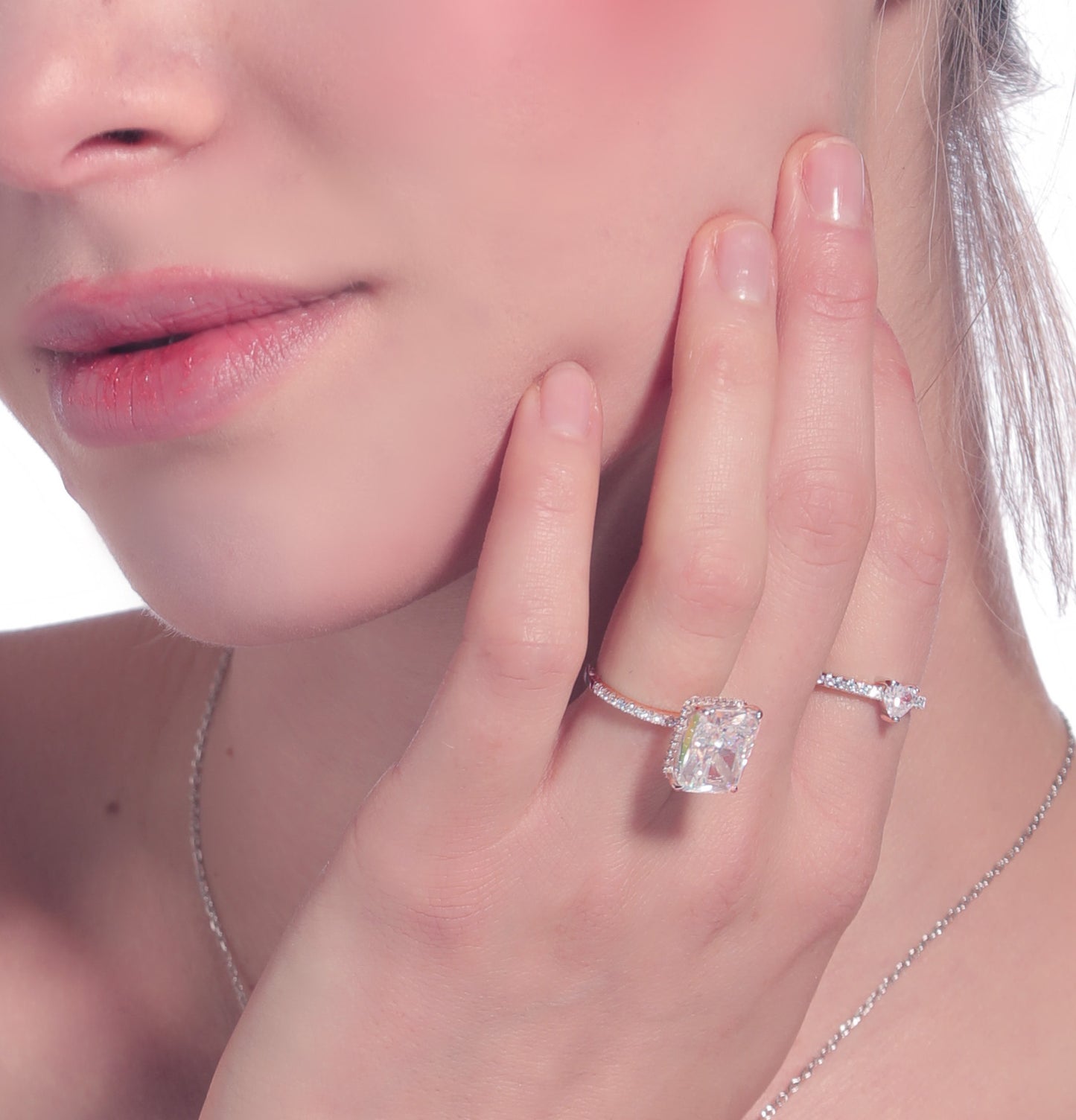 Brilliant Snow Diamond Ring (A)