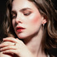 Natural Opal Tourmaline 24K Gold-plated Earring
