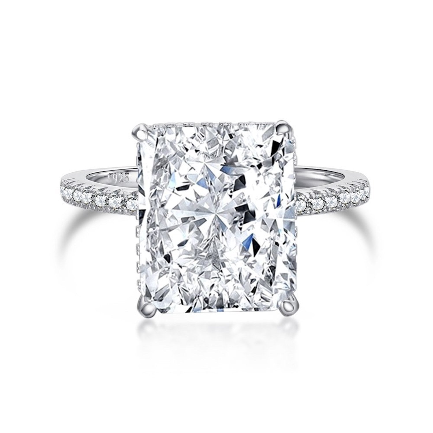 Brilliant Snow Diamond Ring (A) – WJY STUDIO