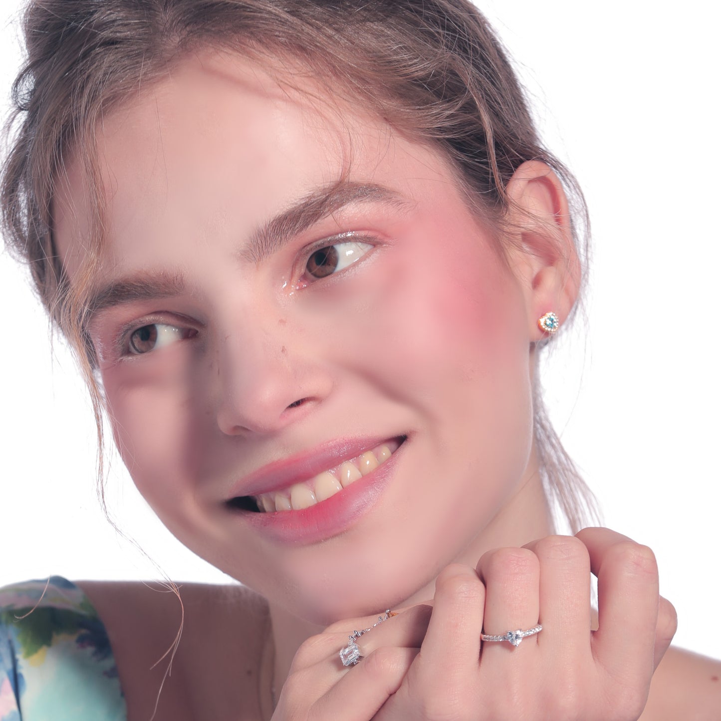 Love Heart 18K Gold-plated Earring
